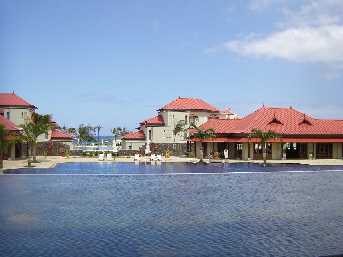 ristorante lussuoso a Mauritius nord-occidentale