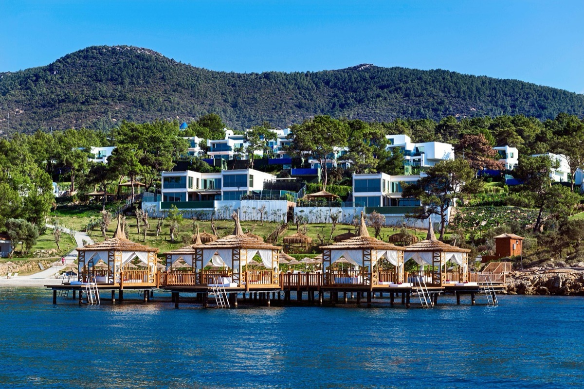luxury resort with private villa