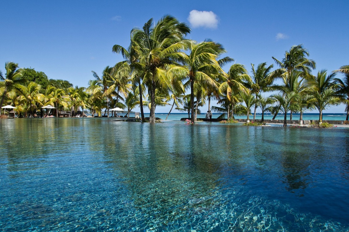 resort de luxo com hotel