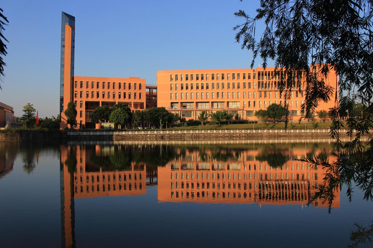 university campus in morris